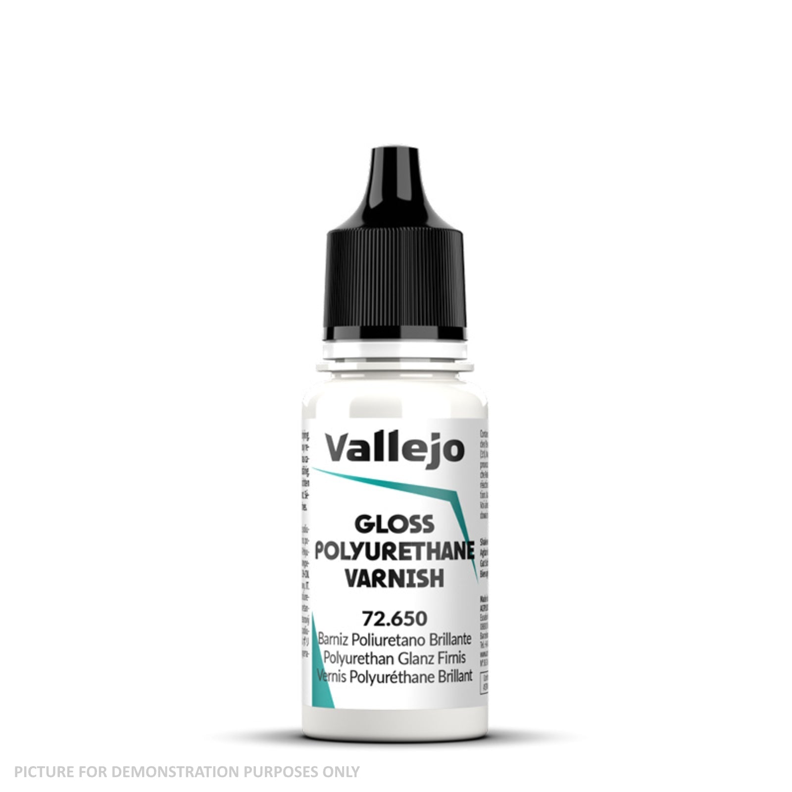 Vallejo Polyurethane - 72.650 Gloss Varnish 18ml